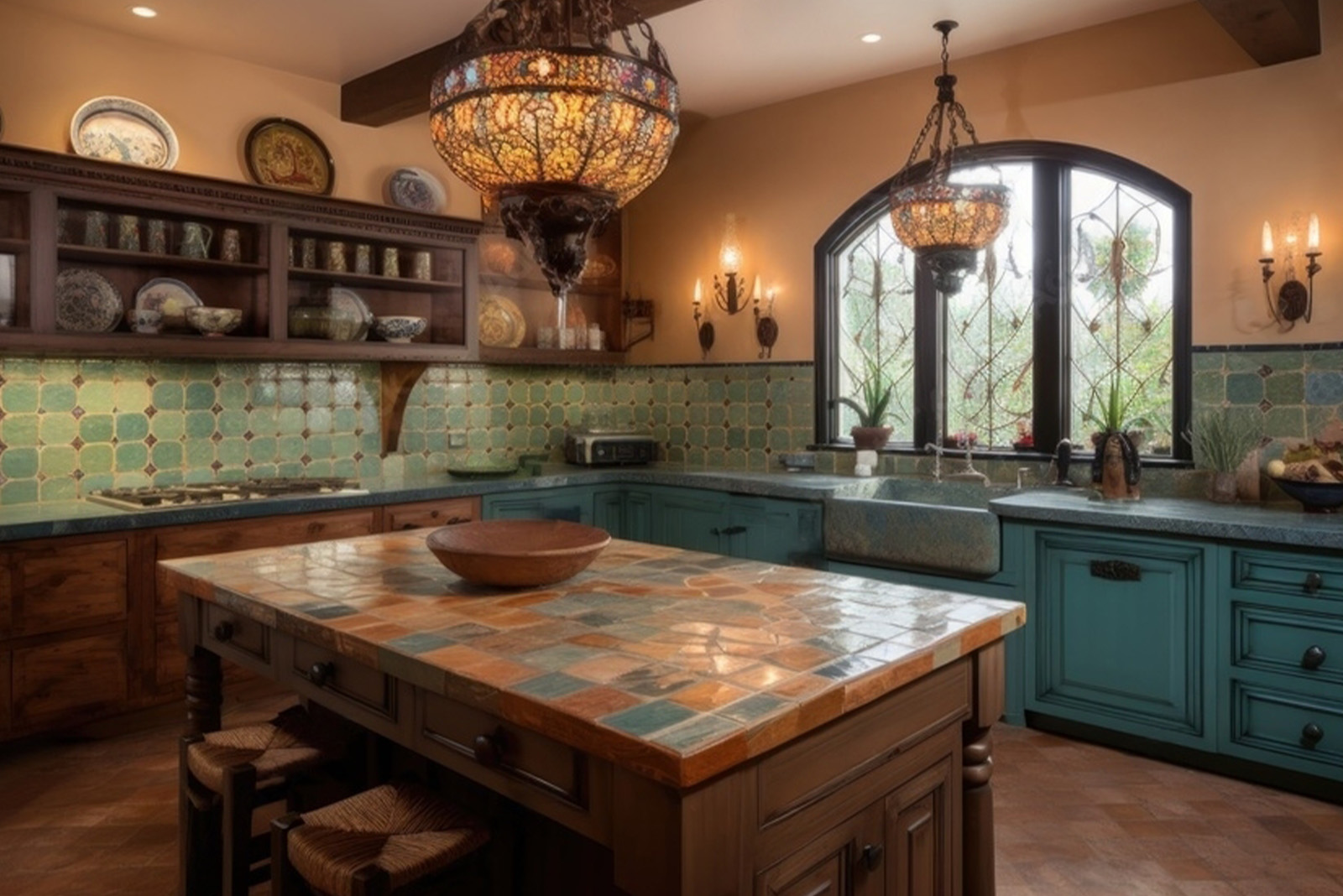 Decoration Orientale de Cuisine de 15 m² chez 1001 Architectures a Paris Decoration Orientale de Cuisine de 15 m² chez 1001 Architectures a Paris